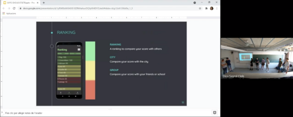 Students presenting Mappo