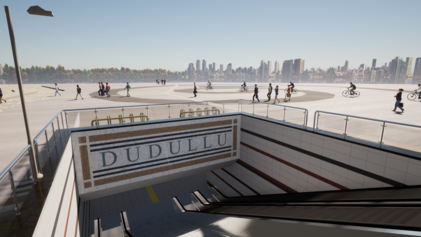 RAPID 3D model of Dudullu Metro Station (Istanbul)